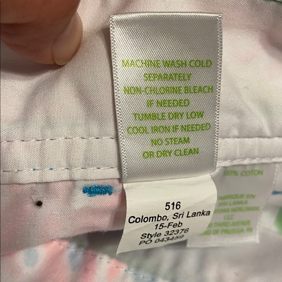 Lilly Pulitzer The Callahan Shorts Let’s Cha Cha Vibrant colors Mid Rise Size 6 - Picture 6 of 12